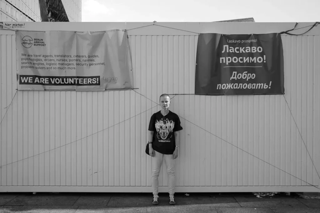 Портрет Любови Камыриной в&nbsp;Берлине. Фото: Никита Эрфен.