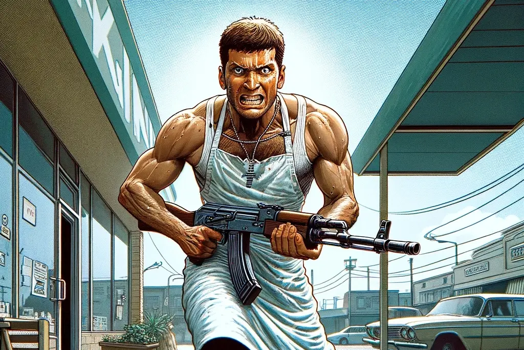 Иллюстрация к&nbsp;роману Ивана Филиппова «Мышь». Автор: Александр Кукин.