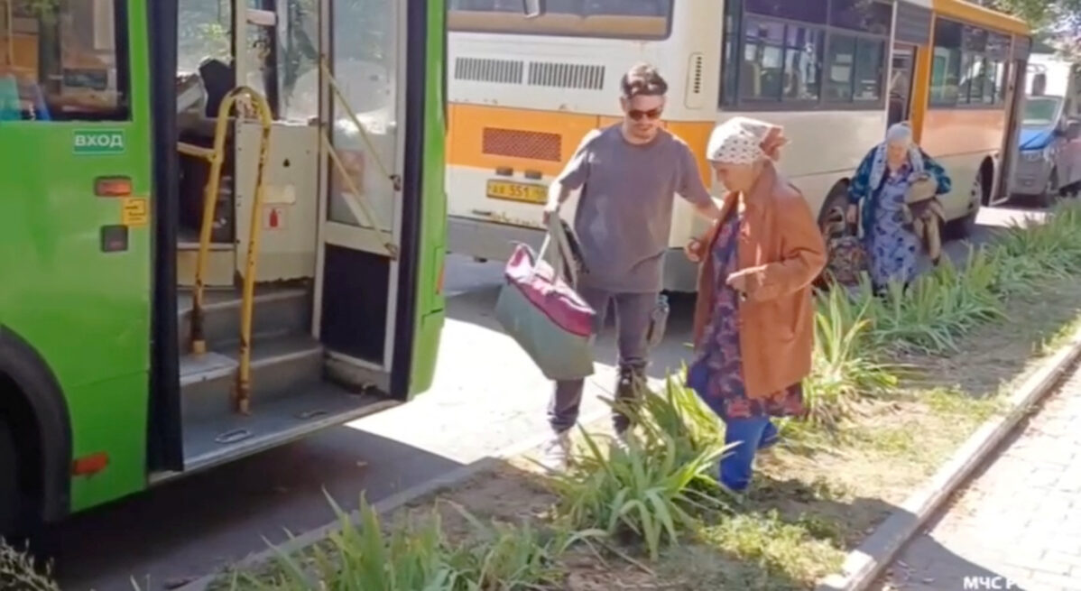 Эвакуация в&nbsp;Курской области