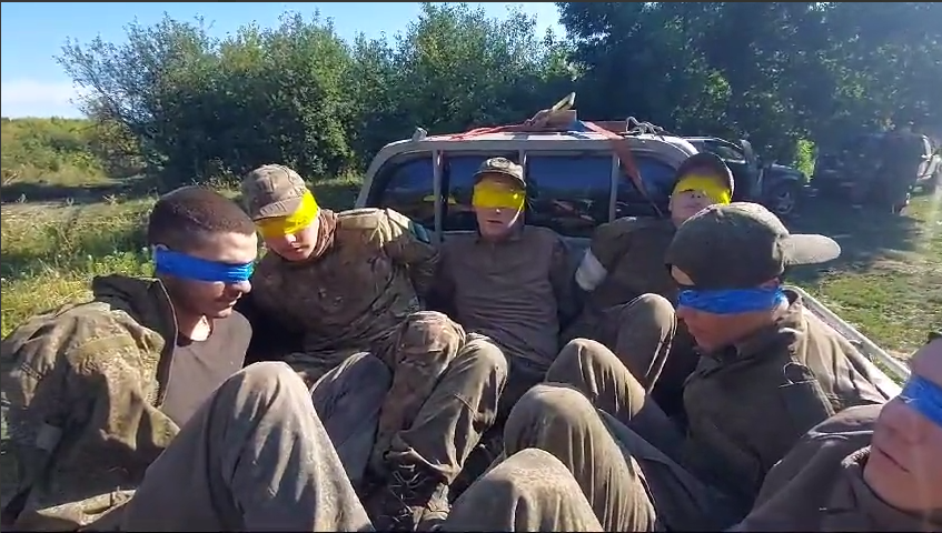 Срочники во&nbsp;время наступления ВСУ в&nbsp;Курской области<br />
