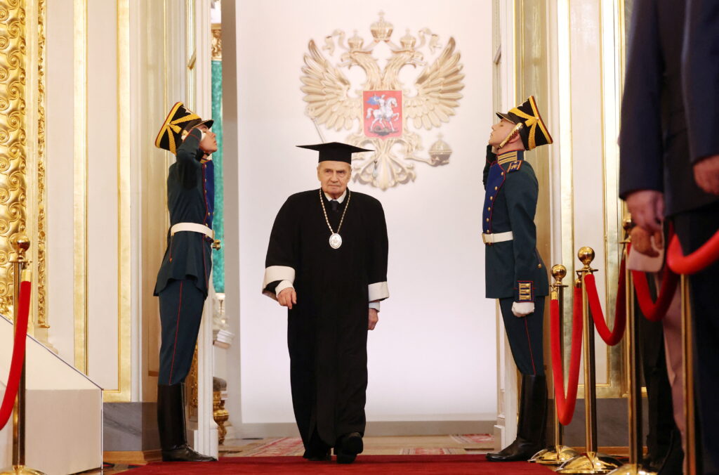 Председатель Конституционного суда РФ Валерий Зорькин на&nbsp;инаугурации Владимира Путина