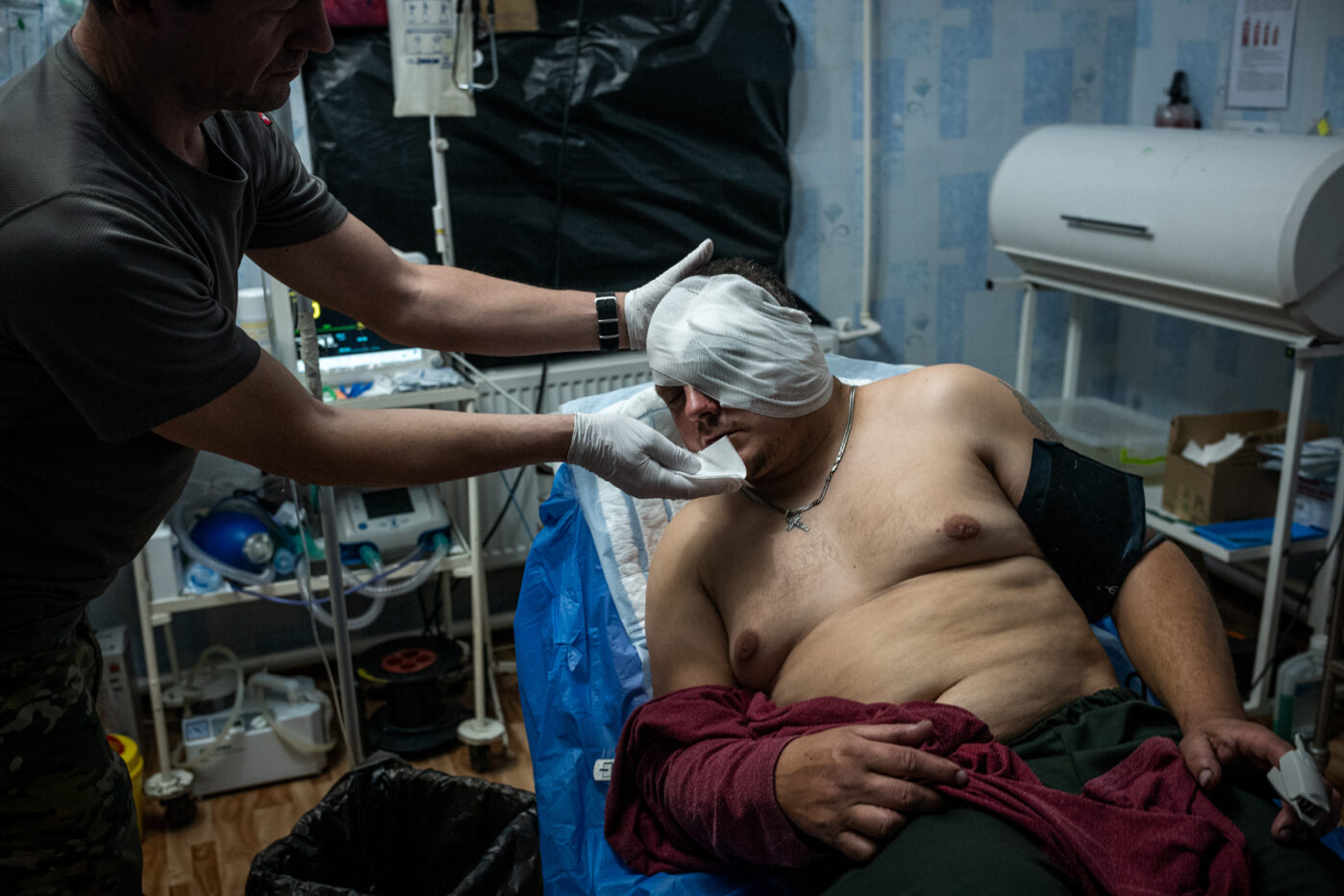 Стабилизационный пункт недалеко от&nbsp;линии фронта в&nbsp;направлении Покровска