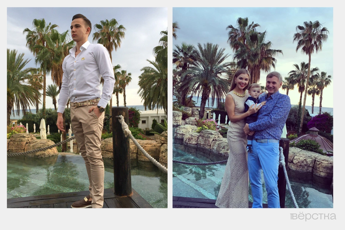 Светлана Комолова, Игорь Комолов, а&nbsp;также Даниил Ромашов на&nbsp;Кипре