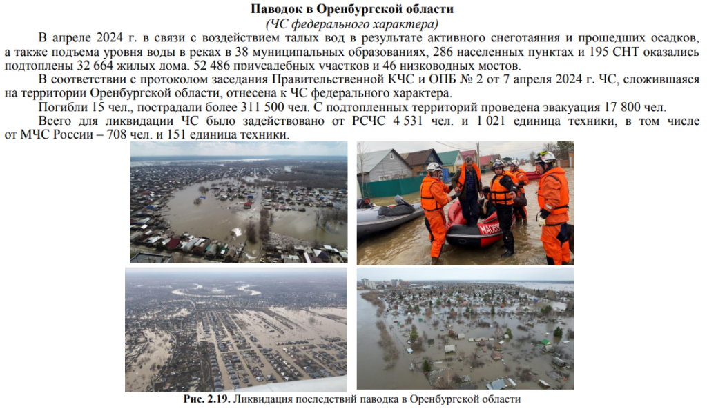 МЧС раскрыло число погибших при наводнении в&nbsp;Оренбургской области