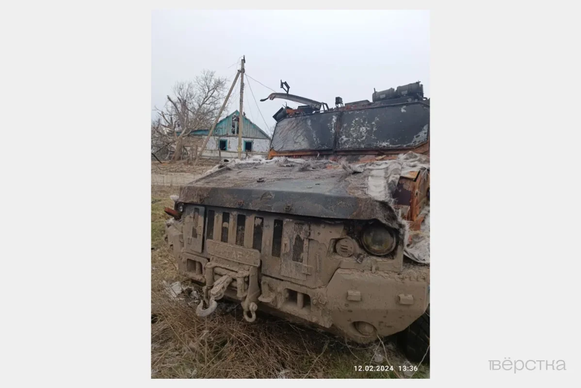 Последствия боевых действий на&nbsp;границе сел Крынки и&nbsp;Казачьи лагеря Херсонской области