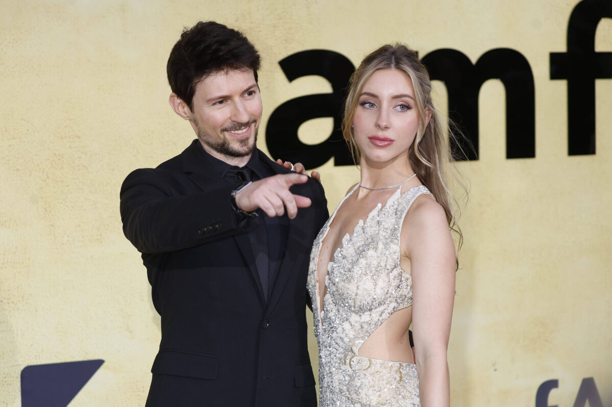 Павел Дуров с&nbsp;подругой на&nbsp;гала-вечеринке 78-го Международного кинофестиваля в&nbsp;Каннах