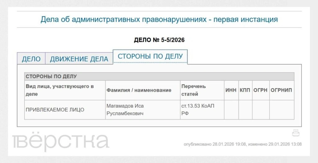 В России завели второе дело о&nbsp;поиске «экстремистских материалов» в&nbsp;интернете